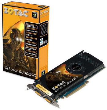 zotac GeForce 9600 GSO